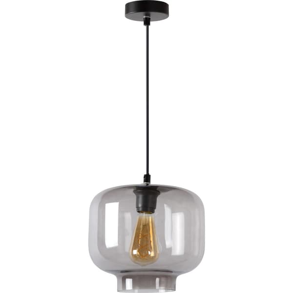 Lucide Medine Pendellampe E27 40W Røykfarget Glass