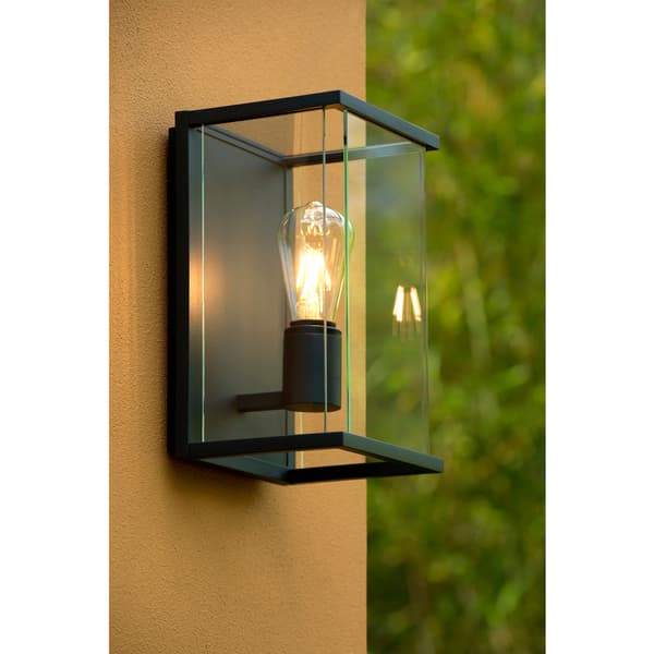 Lucide Claire Utendørs Vegglampe E27 IP54 Antrasitt