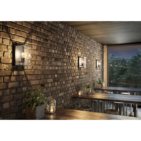 Lucide Claire Utendørs Vegglampe E27 IP54 Antrasitt