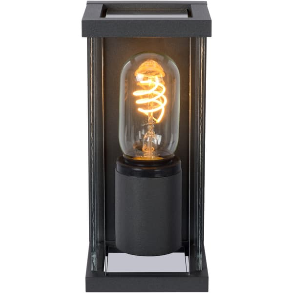 Lucide Claire Mini Utendørs Vegglampe E27 IP54 Antrasitt