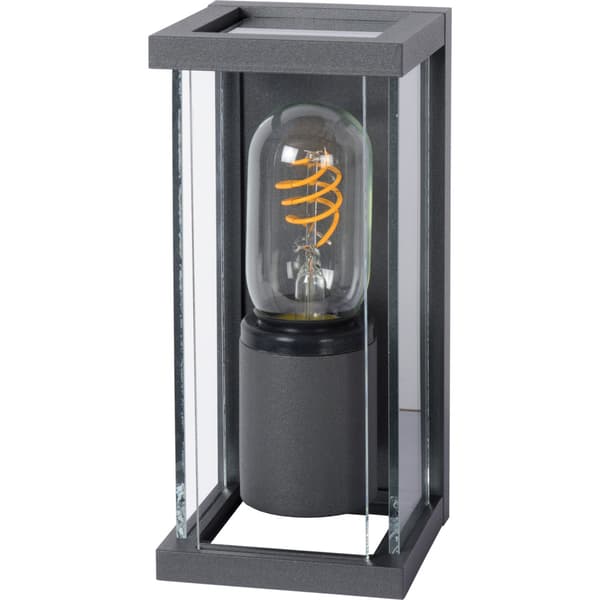Lucide Claire Mini Utendørs Vegglampe E27 IP54 Antrasitt