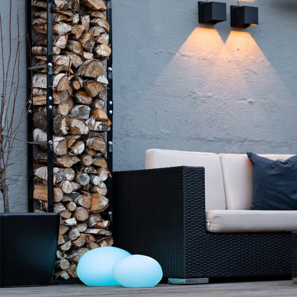 LED-Ball oppladbar med lys 30cm