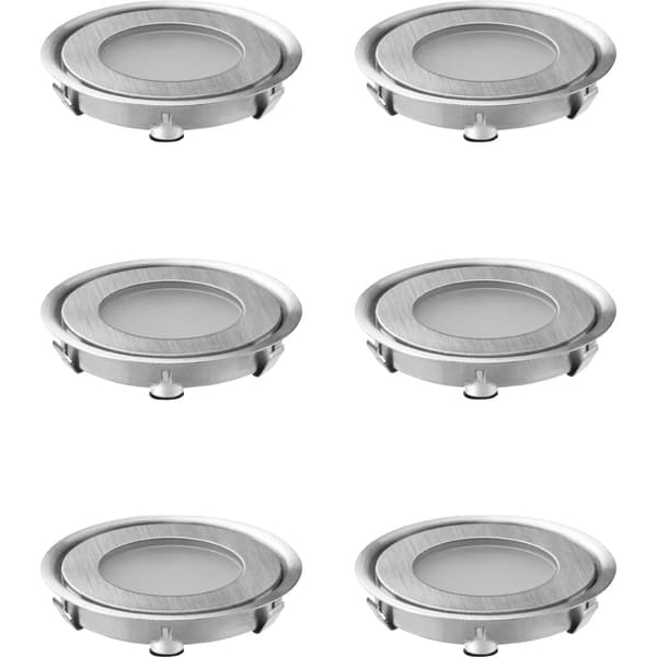 J&EL Terrassebelysning LED Slim 6 x 0,5W IP67