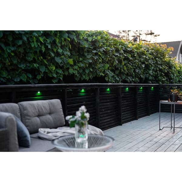 J&EL Trappebelysning LED 6 x 0,4W RGBW IP65