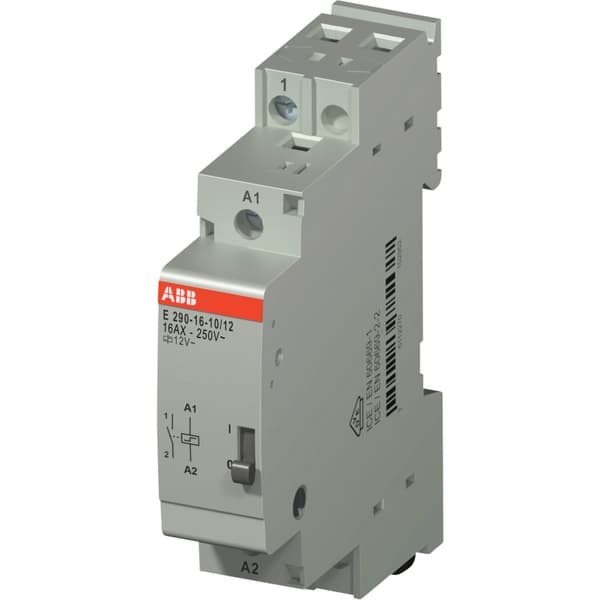 Impulsrele E290-16A-10/12 1NO-12VAC ABB