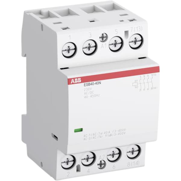 Modulær kontaktor ESB40-40N-06 230V AC/DC ABB