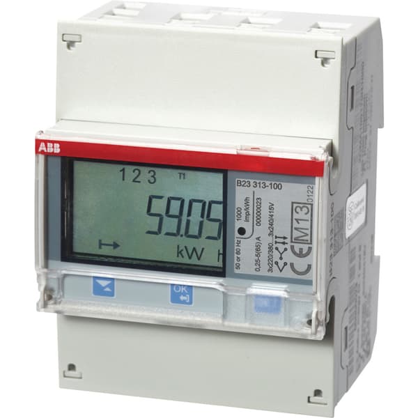 Måler Mod B23 111-100, 3 Fas 63A ABB
