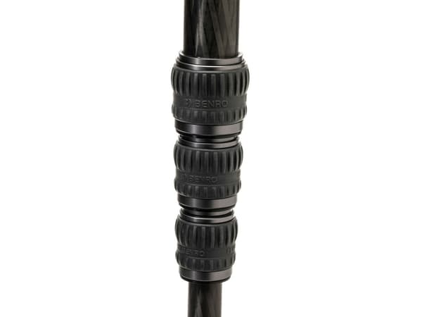 Benro MSDPL46C, 158 cm, 1/4", Karbonfiber, Sort, Grå