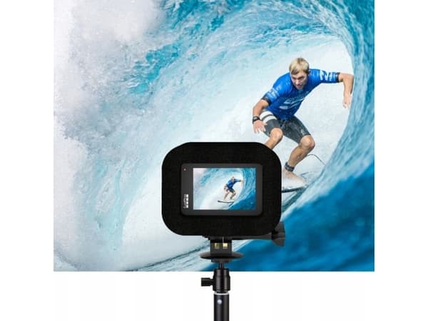 Puluz vindskydd för Gopro Hero 9 Svart
