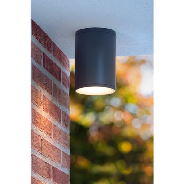 Lucide Tubix Taklampe IP54 10.8cm Antrasitt