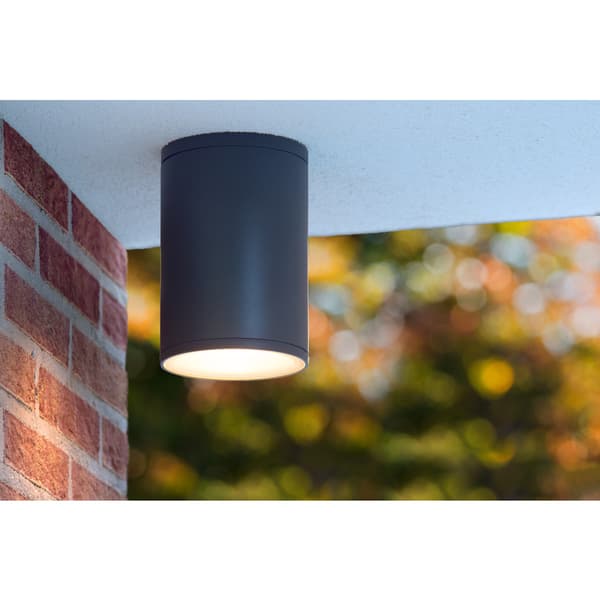 Lucide Tubix Taklampe IP54 10.8cm Antrasitt