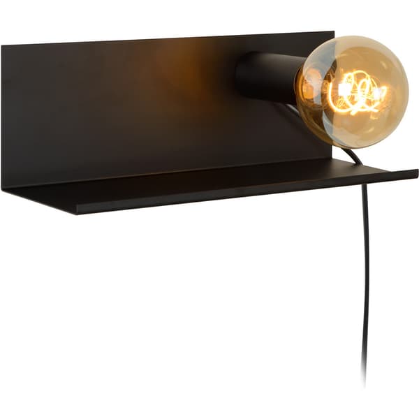 Lucide Sebo Vegglampe E27 Sort