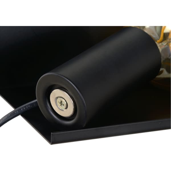 Lucide Sebo Vegglampe E27 Sort