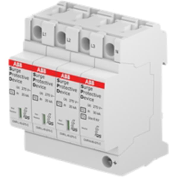 Overspenningsvern T2 3N 40-275 P QS - TN 4Pol ABB