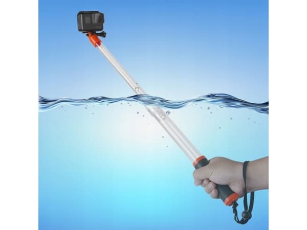 Telesin Monopod Grip Selfie Stick läpinäkyvä Gopro Telesinille