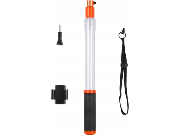 Telesin Monopod Grip Selfie Stick läpinäkyvä Gopro Telesinille