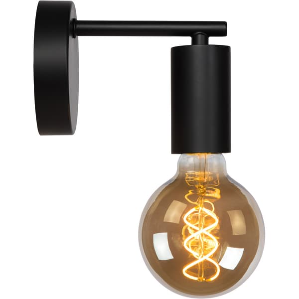 Lucide Leanne Vegglampe E27 Sort