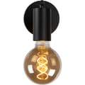 Miniatyrbilde 4 av 5: Lucide Leanne Vegglampe E27 Sort