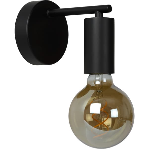 Lucide Leanne Vegglampe E27 Sort