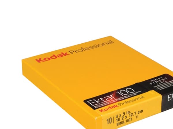 Kodak 1x10 Professional Ektar 100 4x5", 10 stykker, USA, 118 mm, 20 mm, 147 mm, 115 g