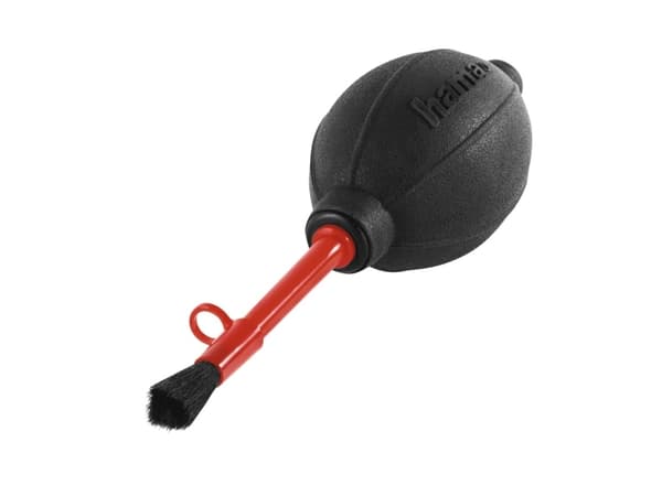 Hama Dust Ex Brush 55, Puhdistusväline ilmanpainepuhdistajalle, Digitaalikamera, Musta, Punainen, 160 mm, 5,5 cm, 1 kpl