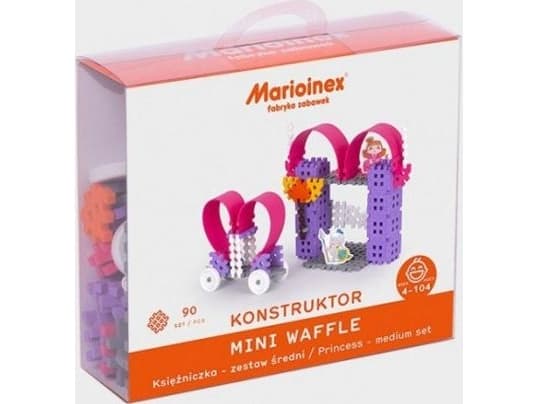 Marioinex Mini Våffla Prinsessan block medium blisterförpackning