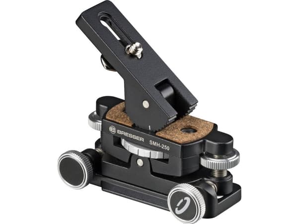 Bresser Optics 4964140, Micro motion head, Svart, Gjuten aluminium, M8, 100 mm, 50 mm