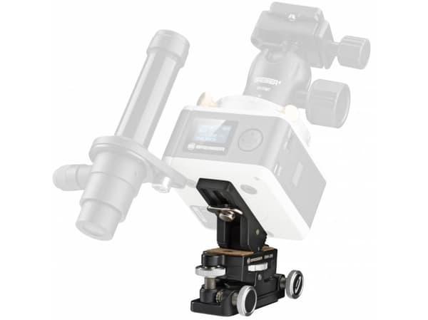 Bresser Optics 4964140, Micro motion head, Svart, Gjuten aluminium, M8, 100 mm, 50 mm
