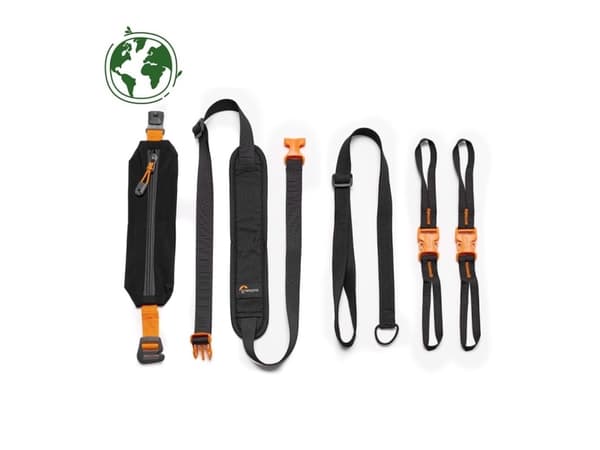 Lowepro GearUp, Utstyrs kasse, Polyester, Sort, Oransje, 12 cm, 260 mm, 20 mm