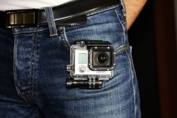 Xrec Clip Holder Swivel Mount For Gopro Hero 7 Og Sjcam Kameraer