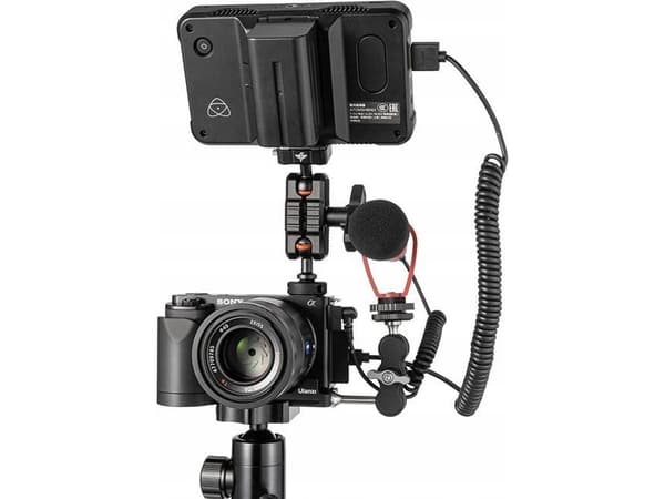Ulanzi monteringsfäste med skena 4x 1/4"" Iso för Sony Zv-e10 / R095