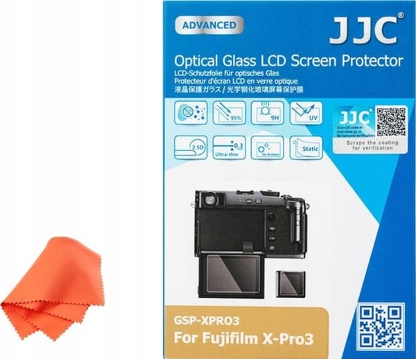 JJC Lcd Screen Protector For Fuji Fujifilm X-pro 3 Glass
