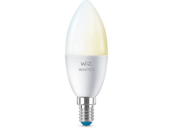 WiZ Kynttilälamppu 40 W C37 E14 x2, Älylamppu, Wi-Fi, Valkoinen, LED, E14, Multi