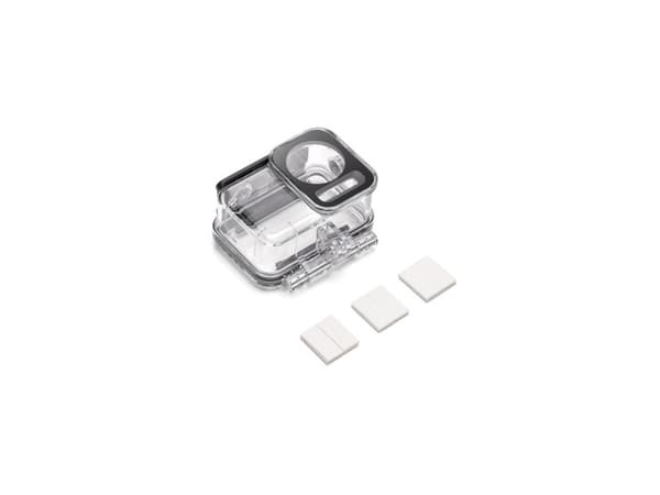 DJI - Beskyttende vanntett eske for kamera - høystyrkeglass - for DJI Osmo Action 3