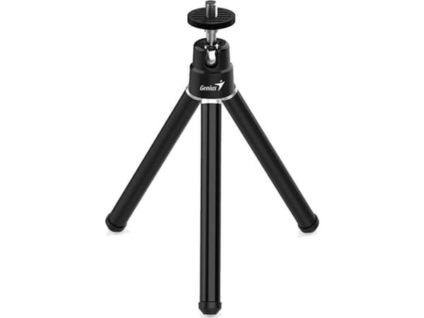 Genius Tripod 1 Genius bordplate, sort, metall/plast, 360 grader