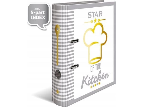 Herma oppskriftsmappe Star of the Kitchen DIN A4 NYHET 2023 19662 (19662)