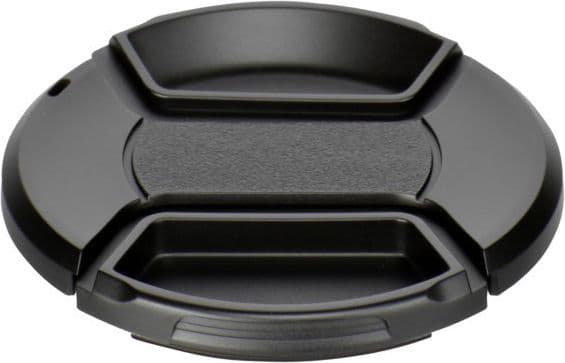 Kaiser Fototechnik Snap-On linsedeksel 62 mm, 6,2 cm, Sort