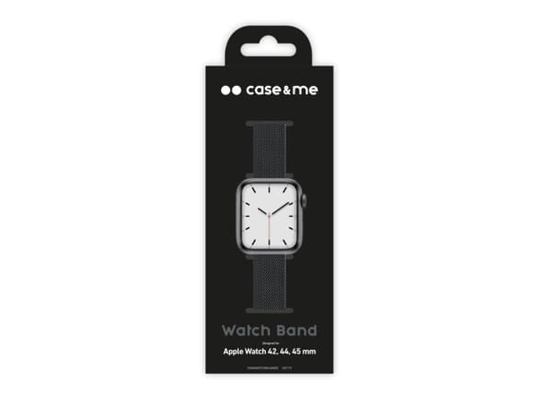 SBS rem til Apple Watch®. 42/44/45 mm. Mørkegrå