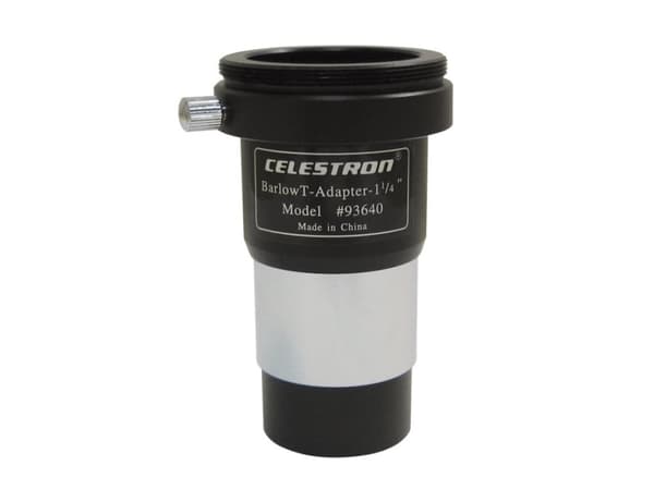 Celestron 1,25" Barlow-linse med T2-tråd