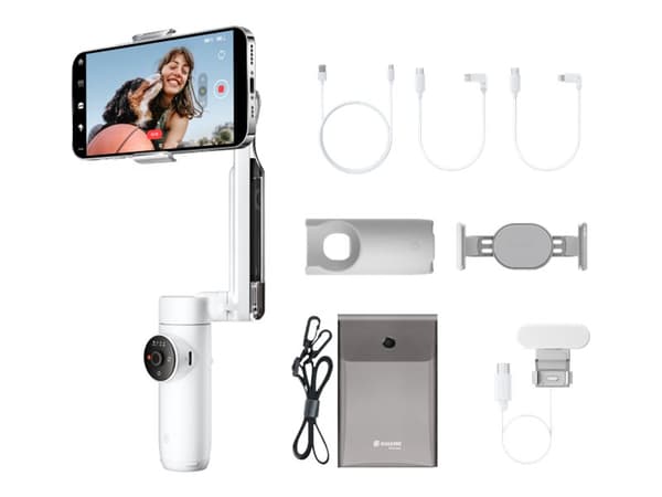Insta360 FLOW02, Älypuhelin, Valkoinen, Insta360, Metalli, Muovi