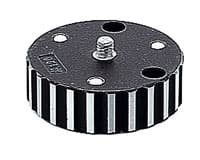 Manfrotto-plattform 60 mm gjengereduksjon 3/8" til 1/4"