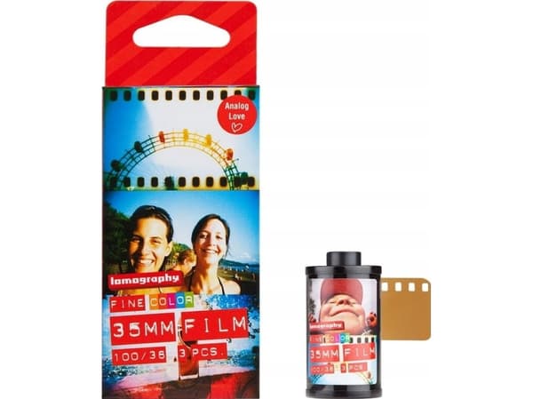 Lomography Color Negative 100 ISO 35mm, 3 Pack