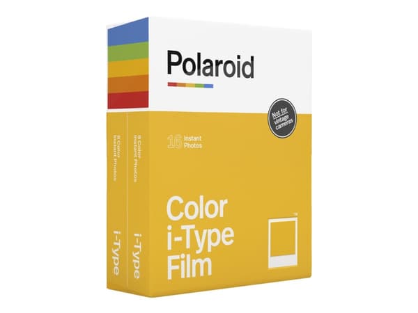 Polaroid - Double Pack - färgfilm för snabbframkallning - I-type - ASA 640 - 8 exponeringar - 2 kassetter