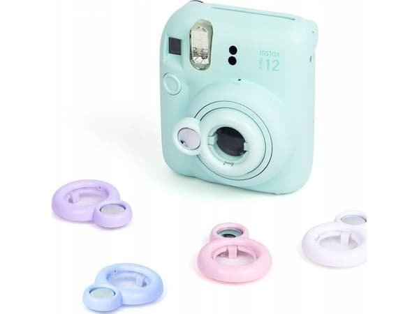 LoveInstant Speilfeste For Fuji Fujifilm Instax Mini 12 / Lilla