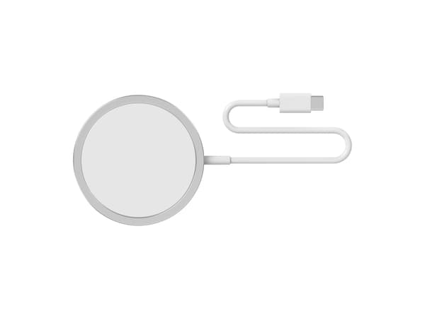 Sinox PRO trådløs 15W iPhone Magsafe® oplader. 1m. Hvid