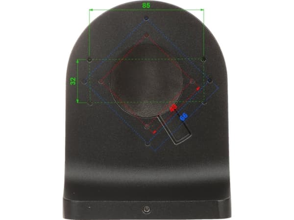 Dahua dome-kameran pidike PFB204W-B, musta