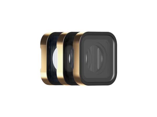Polar Pro FX - Suodatinpaketti - BlueMorphic / SilverMorphic / Mist (1/4 diffuusiovoima) - GoPro HERO10 Black; HERO11 Black, Black Mini; HERO9 Black;