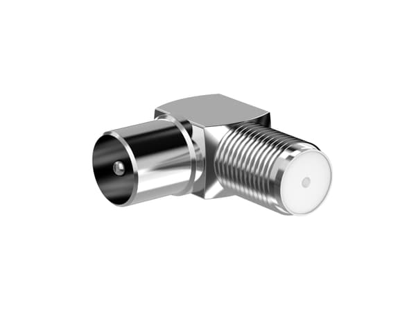 Sinox han vinklet F-stik