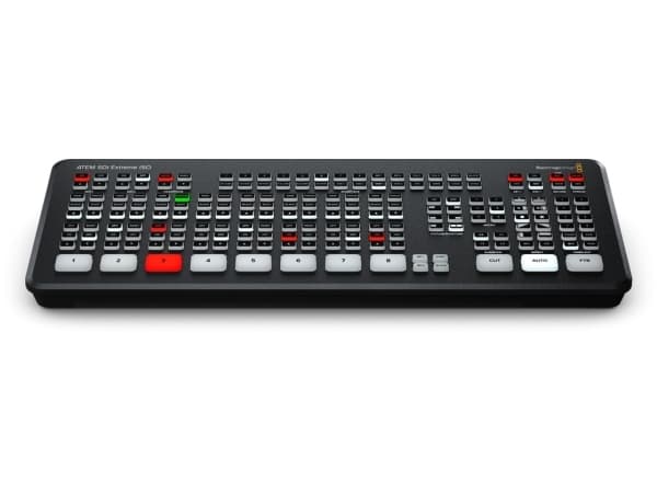 Blackmagic Design ATEM SDI Extreme ISO, Full HD, 1280 x 720,1920 x 1080 pixlar, 720p, 1080i, 1080p, 60 fps, 4:2:2, 10 bit Svart