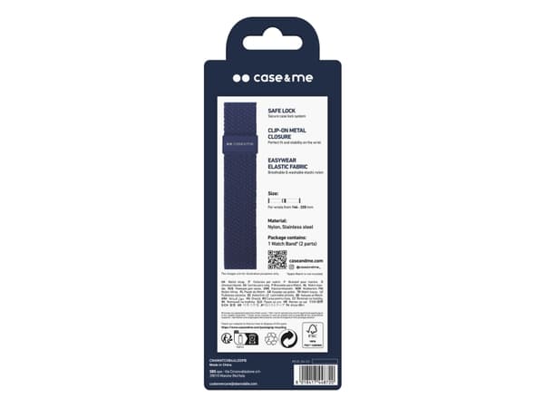SBS Loop urrem til Apple Watch 42/44/45/49mm. Blå